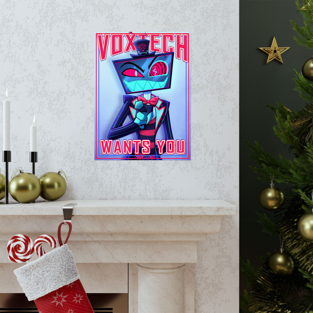 "VoxTech Wants You" Poster