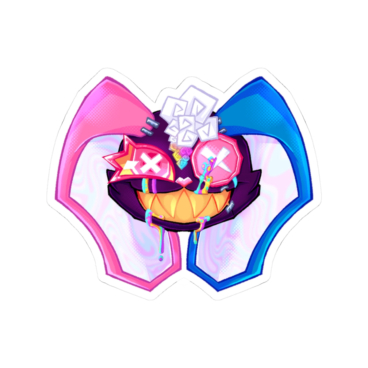 "Scary Bunny" Sticker